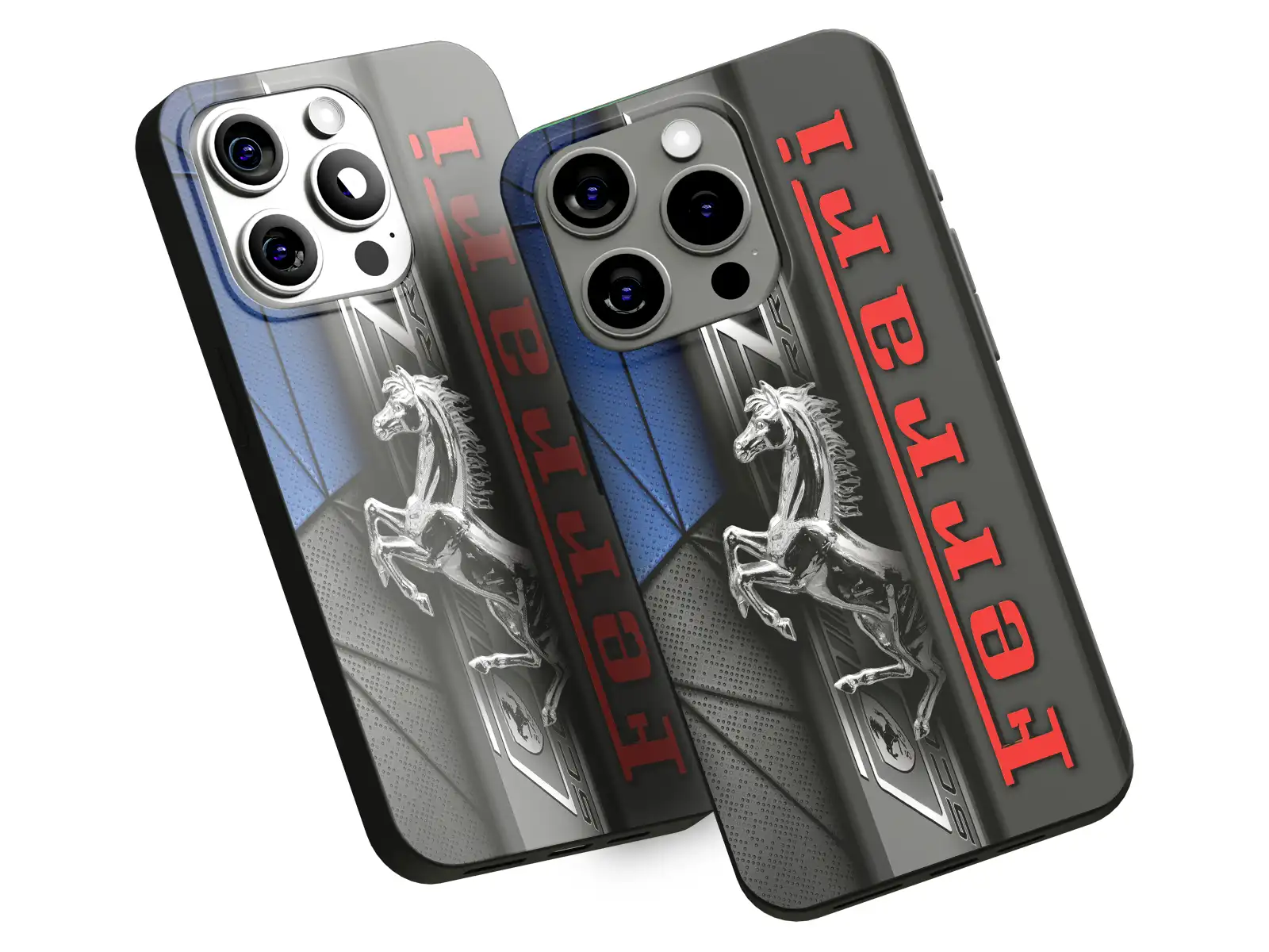 Ferrari Funda Silicona Teléfono Estilo Limitado Elegante